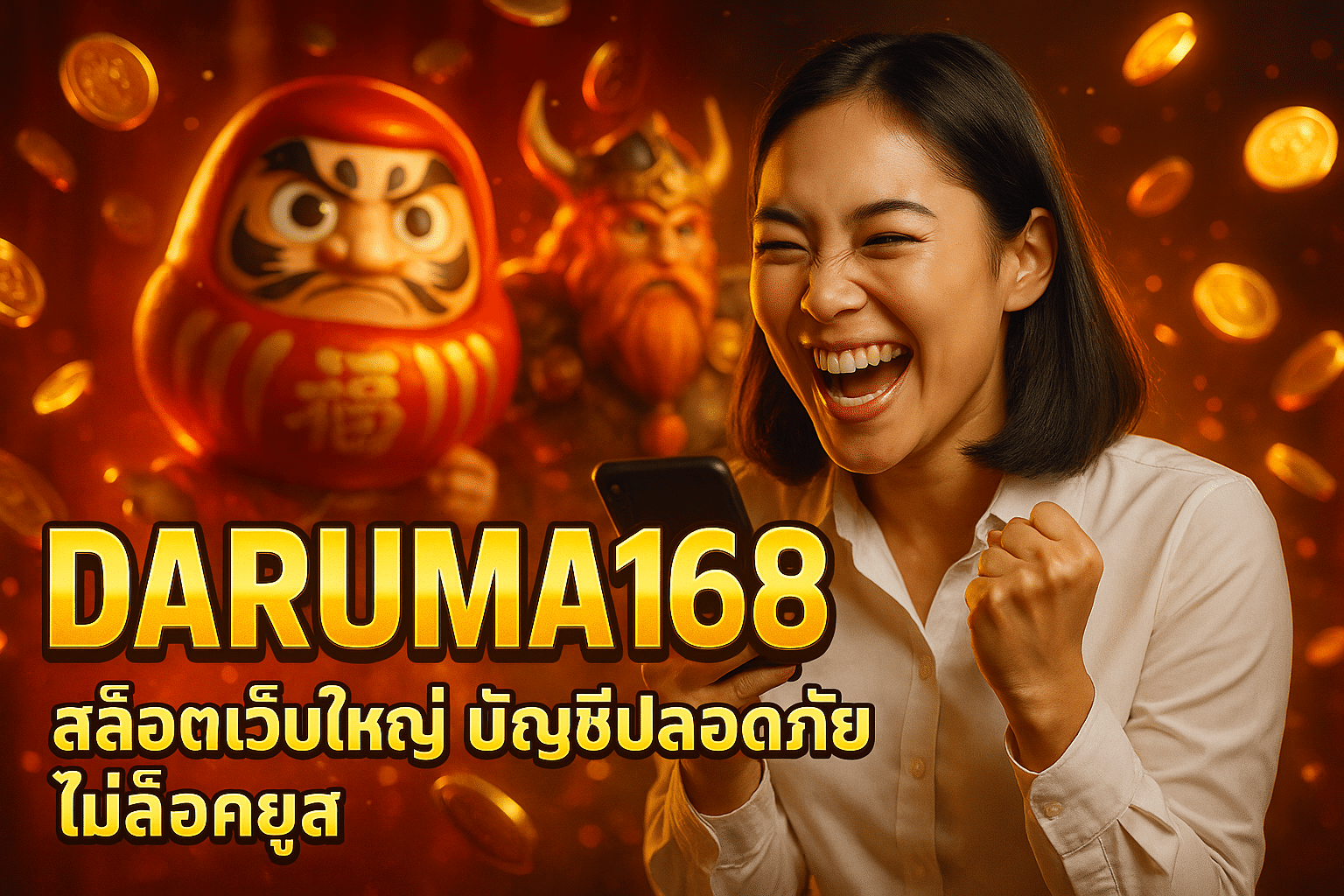 DARUMA168 สล็อตเว็บใหญ่ บัญชีปลอดภัย ไม่ล็อคยูส