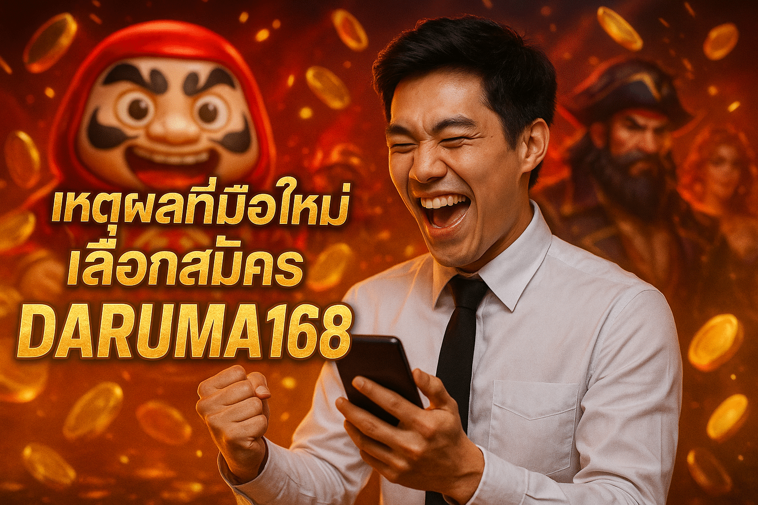 เหตุผลที่มือใหม่เลือกสมัคร DARUMA168 มากขึ้นทุกปี