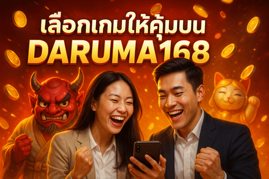 เลือกเกมให้คุ้มบน DARUMA168 สำหรับผู้เล่นงบน้อย